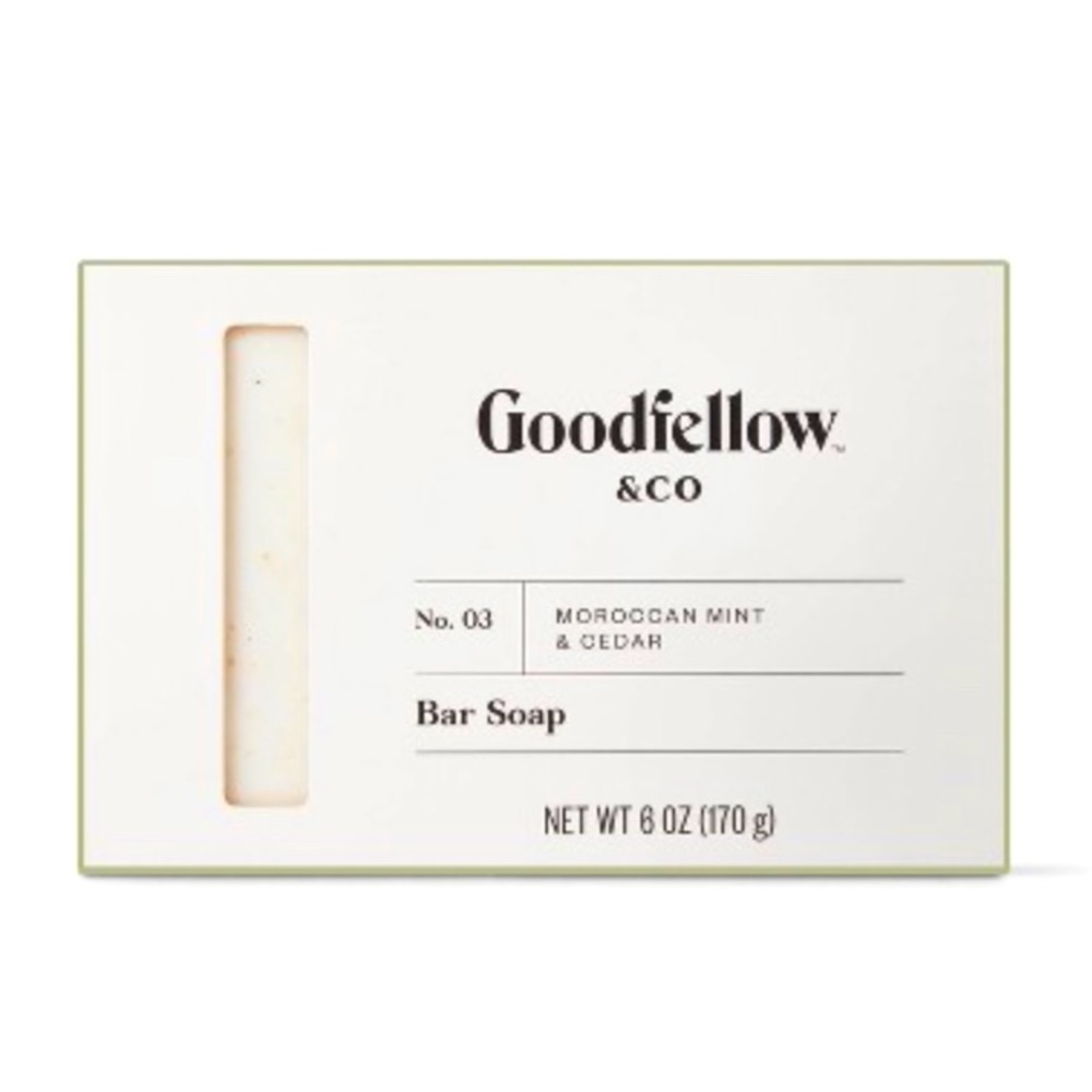 Goodfellow & Co. - No. 03 Moroccan Mint & Cedar 2-pack Bar Soap | 6oz.
